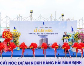SAO VIỆT ĐỒNG HÀNH CÙNG MARINA HOME QUY NHƠN TRONG LỄ CẤT NÓC DỰ ÁN