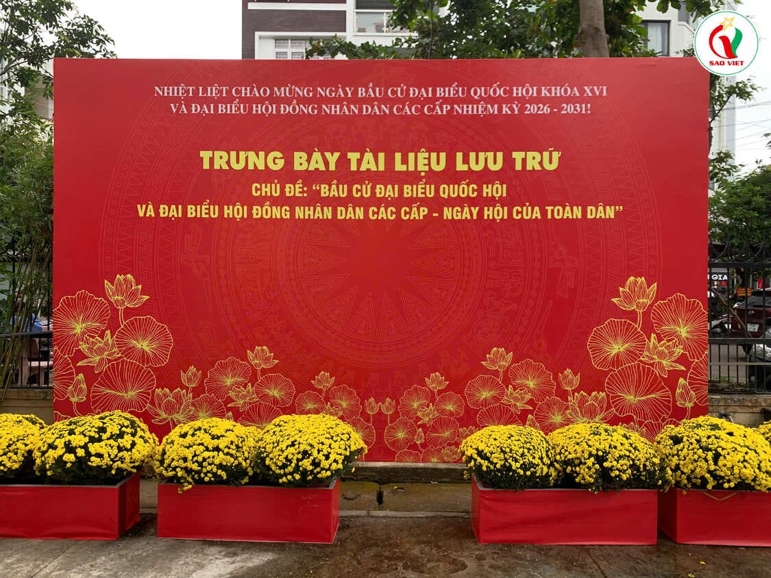 SAO VIỆT – ĐỒNG HÀNH CÙNG NGÀY HỘI NON SÔNG: BẦU CỬ ĐẠI BIỂU QUỐC HỘI VÀ HĐND CÁC CẤP NHIỆM KỲ 2026 - 2031 