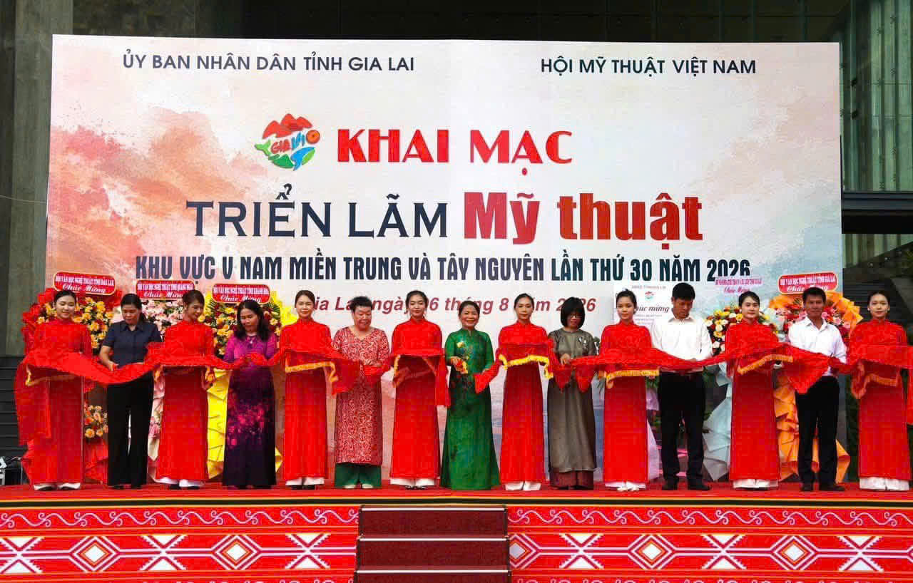 SAO VIỆT ĐỒNG HÀNH CÙNG TRIỂN LÃM MỸ THUẬT KHU VỰC V NAM MIỀN TRUNG & TÂY NGUYÊN LẦN THỨ 30 – NĂM 2026
